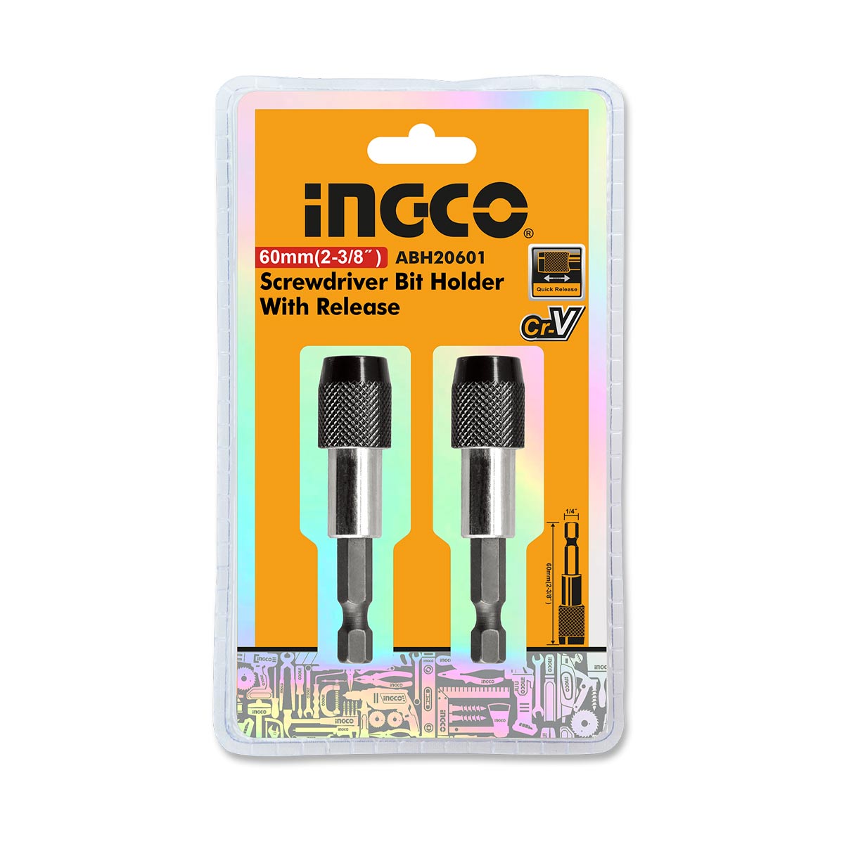 ABH20601 - INGCO PORT EMBOUT 1/4 60MM AU MAROC [ABH20601] — outil INGCO — Maroc — — vue 2