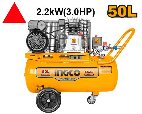 AC300508 - INGCO COMPRESSEUR 50L 220-240V~50HZ POWER: 2.2 KW AU MAROC [AC300508] — compresseur INGCO — Maroc —