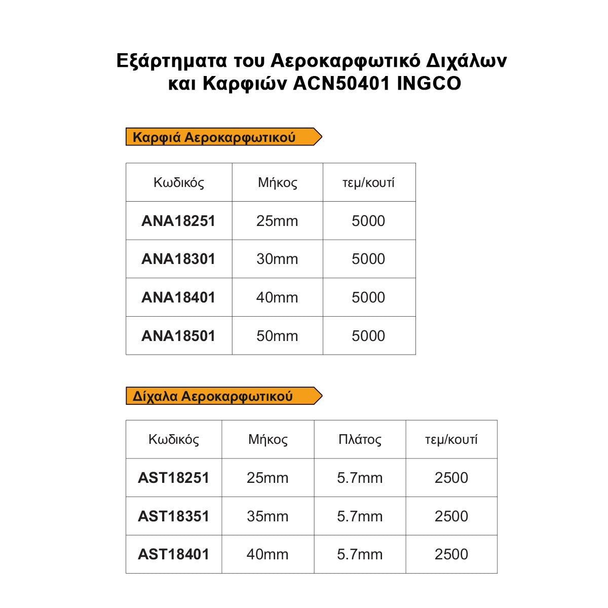 ACN50401 - INGCO CLOUEUSE-AGRAFEUSE PNEUMATIQUE 2 EN 1 AU MAROC [ACN50401] — outil INGCO — Maroc — — vue 4