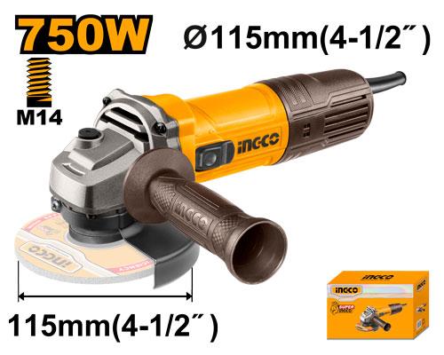 AG75028 - INGCO MEULEUSE 115MM 750W SS AU MAROC [AG75028] — meuleuse INGCO — Maroc —