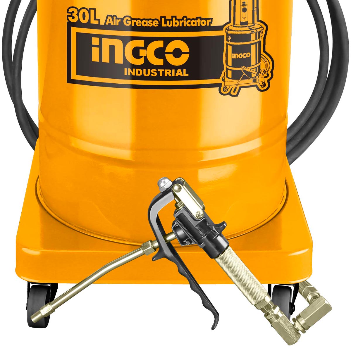 AGL02301 - INGCO GRAISSEUR A AIR COMPRIME 30L AU MAROC [AGL02301] — outil INGCO — Maroc — — vue 3