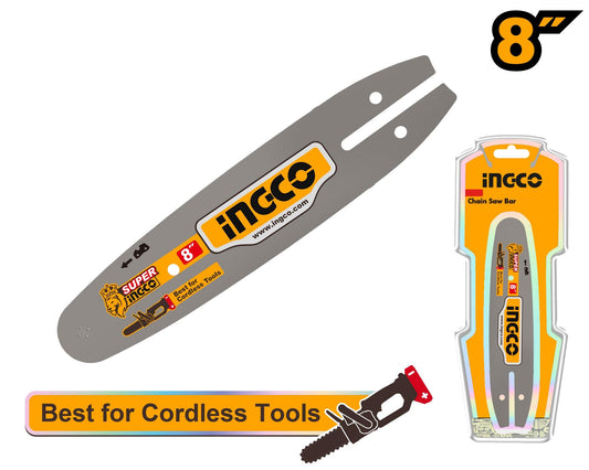 Barre guide 8 pouces INGCO tronçonneuse CGSLI20851 compatible — 79dh — outillagemaroc.com