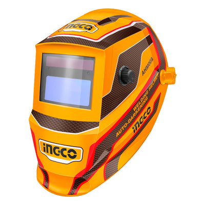 INGCO CASQUE DE SOUDEUR VIEWING AREA:92Ã—42MM ARC SENSOR AU MAROC [AHM008]