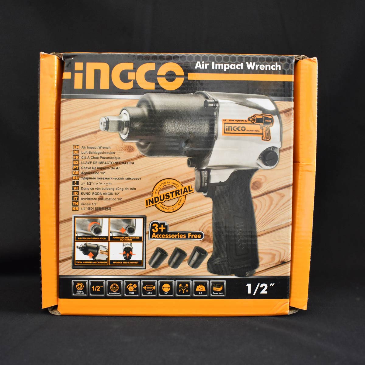 AIW12562 - INGCO BOULONNEUSE PNEUMATIQUE 1/2 AU MAROC [AIW12562] — outil INGCO — Maroc — — vue 11