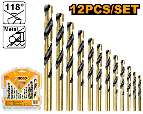 AKDB1125 - INGCO SET DE 12 FORETS HSS AU MAROC [AKDB1125] — foret INGCO — Maroc —