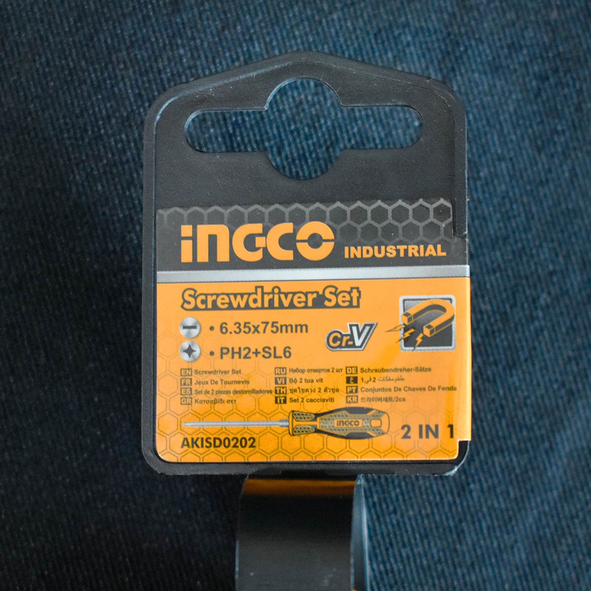 AKISD0202 - INGCO JEU DE TOURNEVIS 2EN1 PH2+SL6 AU MAROC [AKISD0202] — tournevis INGCO — Maroc — — vue 5