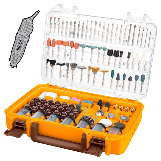 AKMG4208 - INGCO BOITE 420PCS ACCESSOIRES POUR MINI PERCEUSE AU MAROC [AKMG4208] — perceuse visseuse INGCO — Maroc — — vue principale