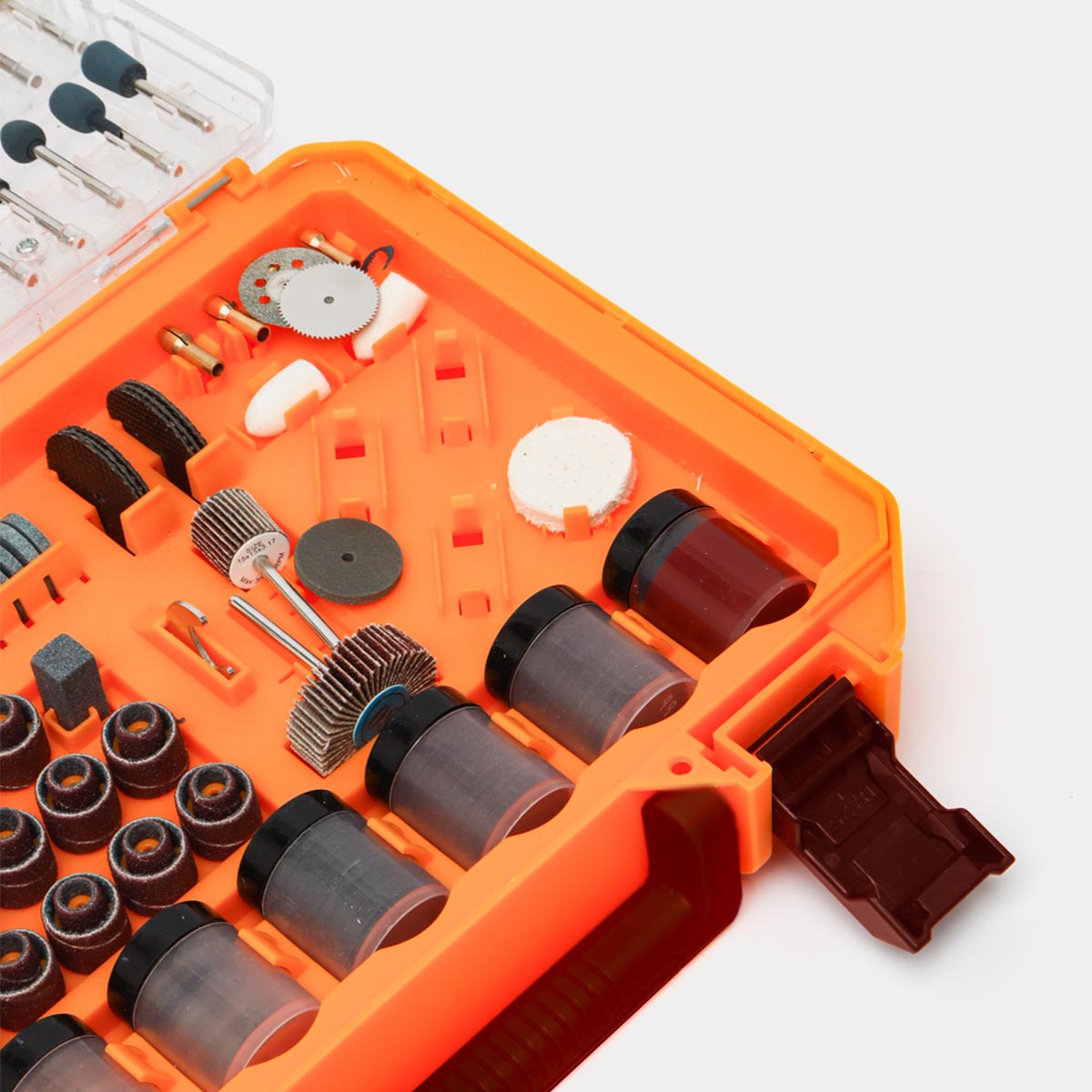 AKMG4208 - INGCO BOITE 420PCS ACCESSOIRES POUR MINI PERCEUSE AU MAROC [AKMG4208] — perceuse visseuse INGCO — Maroc — — vue 4