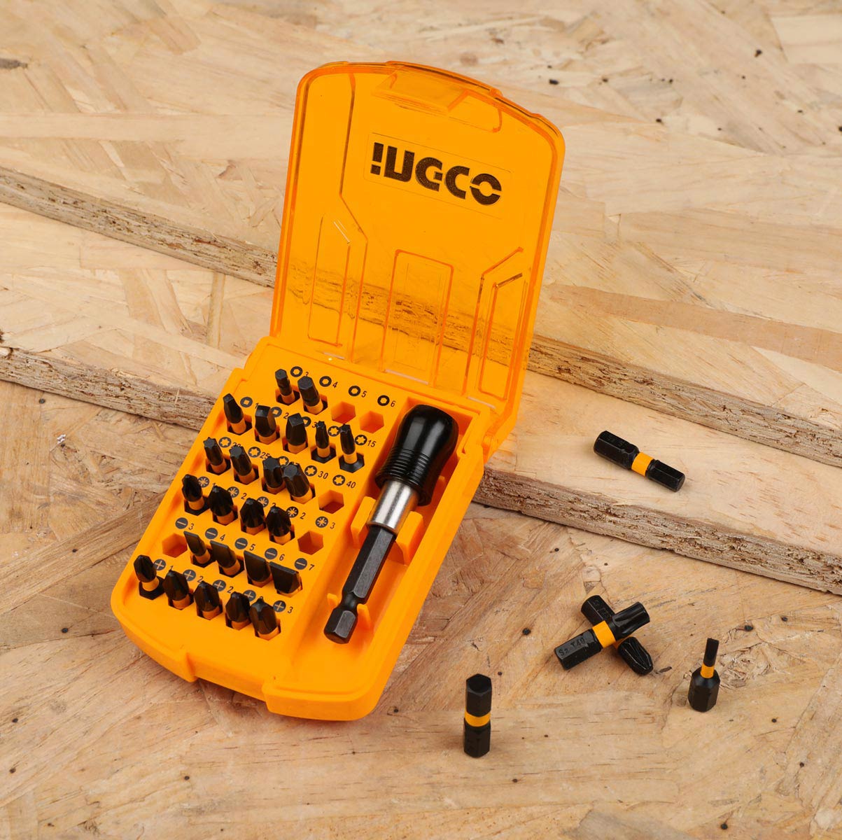AKSD68303 - INGCO JEU D'EMBOUTS DE TOURNEVIS 30PCS NR AU MAROC [AKSD68303] — tournevis INGCO — Maroc — — vue 3