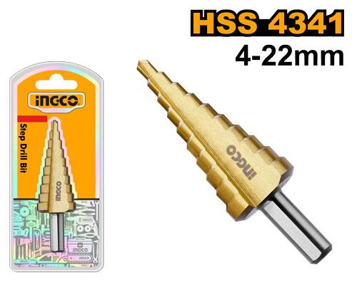 AKSDS42203 - INGCO FORET CONIQUE ÉTAGÉ 4-22MM AU MAROC [AKSDS42203] — foret INGCO — Maroc —