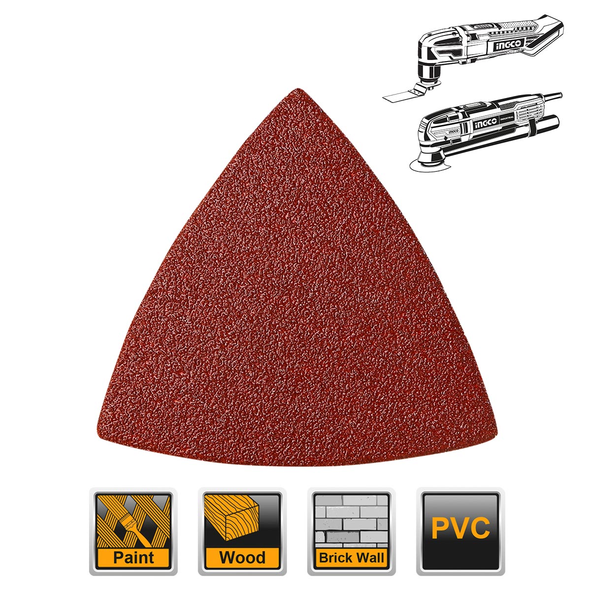 AKTS080201 - INGCO FEUILLES ABRASIVES DELTA AU MAROC [AKTS080201] — outil INGCO — Maroc — — vue principale