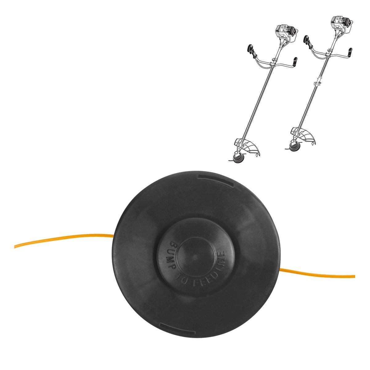 ALS25405 - INGCO BOBINE DE FIL POUR DEBROUSSAILLEUSE A ESSENCE AU MAROC [ALS25405] — outil INGCO — Maroc — — vue principale