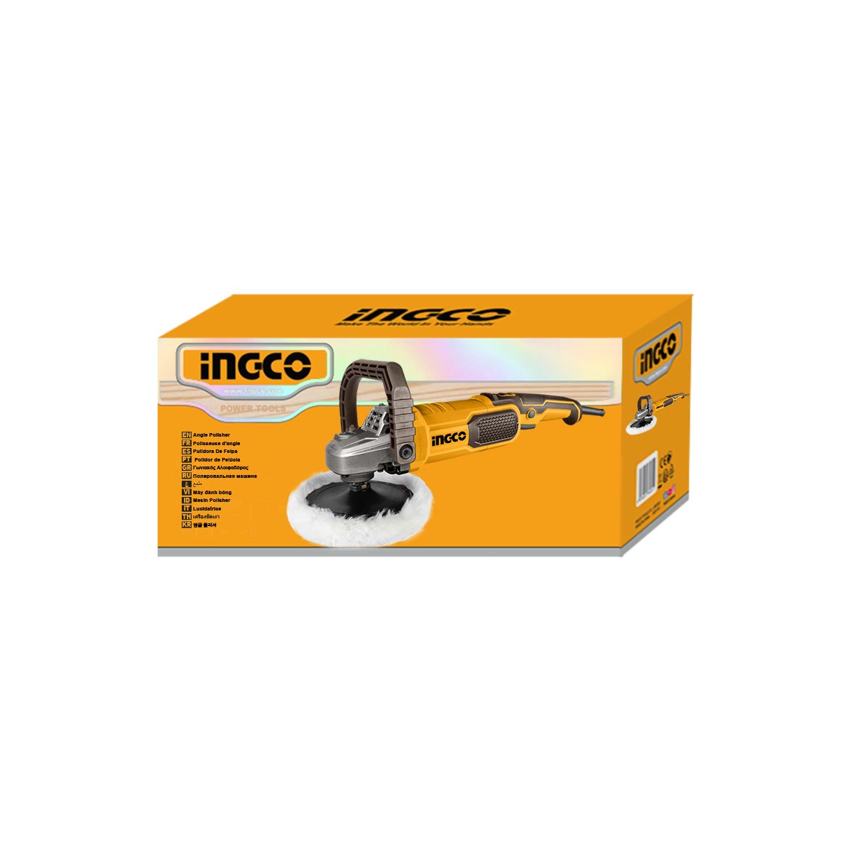 AP140016 - INGCO POLISSEUSE 180MM 1400W NR AU MAROC [AP140016] — ponceuse INGCO — Maroc — — vue 2