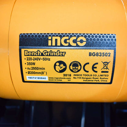 BG83502 - INGCO TOURET A MEULER 350W INGCO AU MAROC [BG83502] — outil INGCO — Maroc — — vue 4