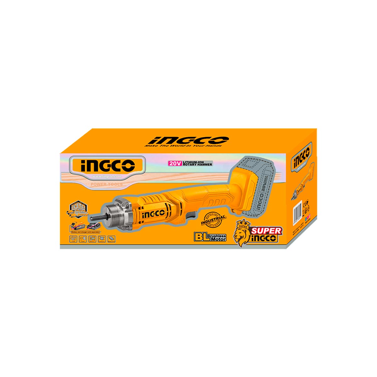 CCVLI2023011 - INGCO VIBREUR A BETON 20V + 1BATTERIE + 1AIGUILLE AU MAROC [CCVLI2023011] — batterie INGCO — Maroc — — vue 7