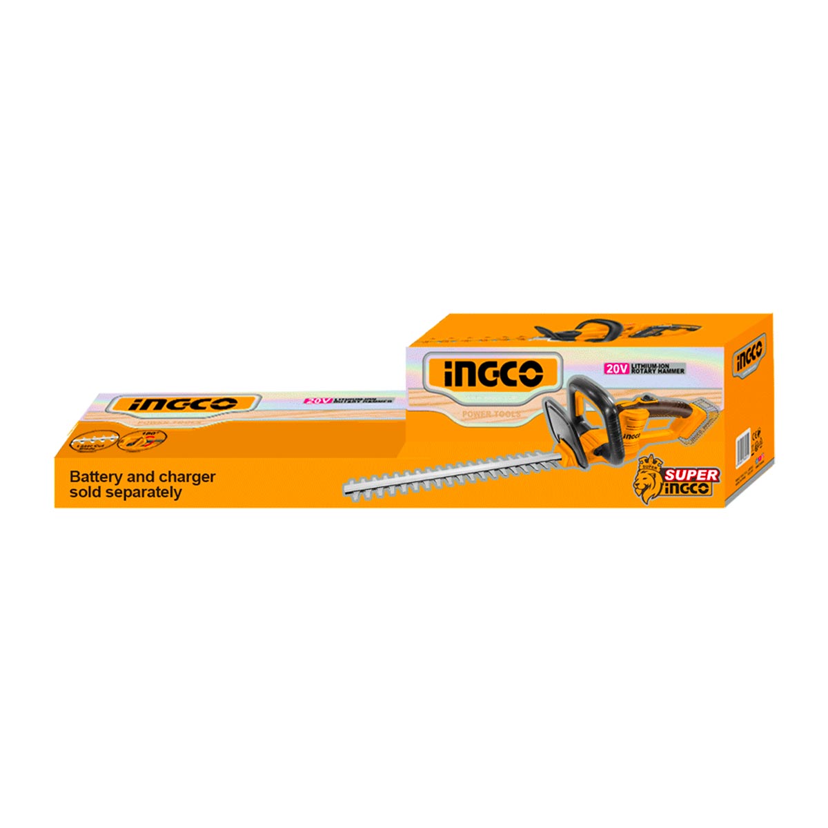 CHTLI20018 - INGCO TAILLE-HAIE SANS BATTERIE AU MAROC [CHTLI20018] — batterie INGCO — Maroc — — vue 3