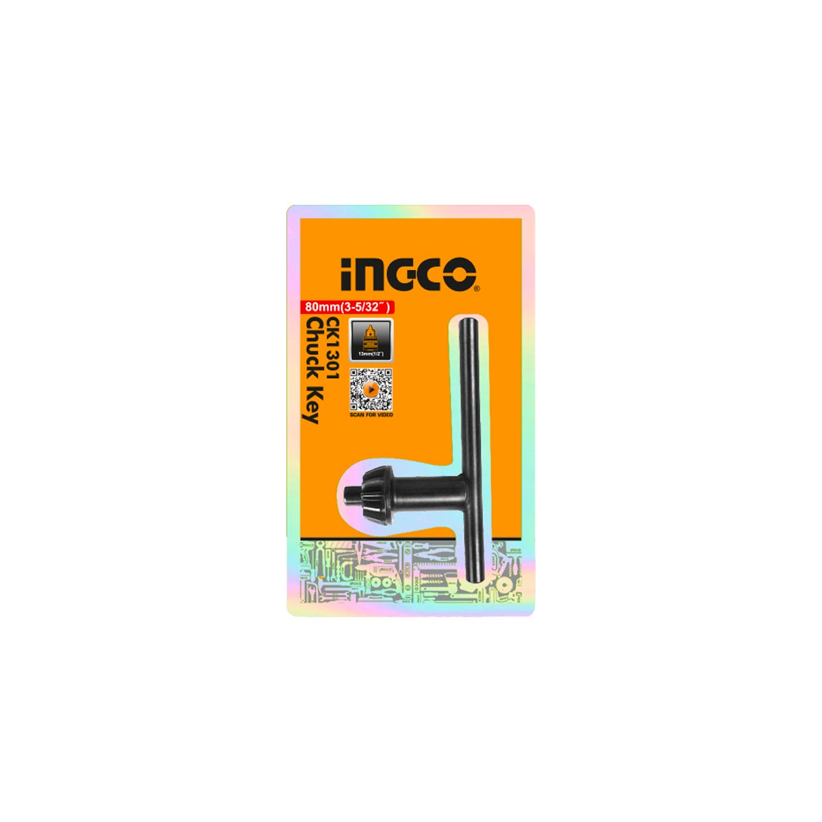 CK1301 - INGCO CLE POUR MANDRIN 13 MM AU MAROC [CK1301] — clé douille INGCO — Maroc — — vue 3