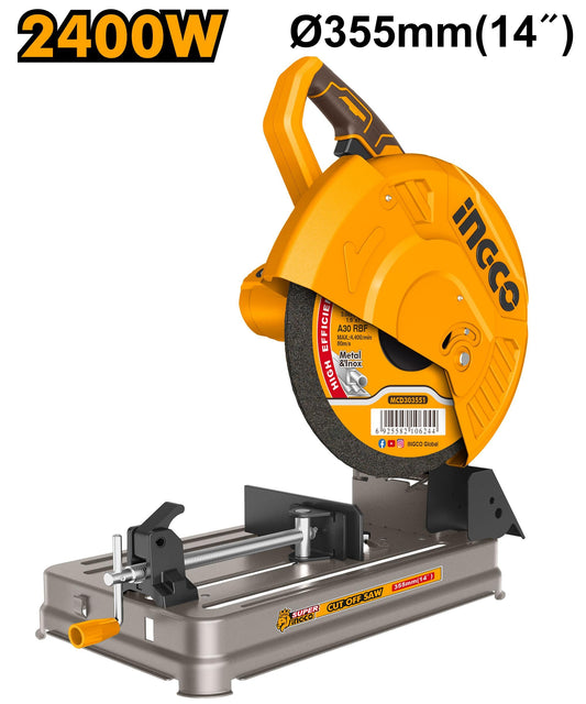 COS243558 - INGCO TRONCONNEUSE A METAUX 355MM 2400W NR AU MAROC [COS243558] — outil INGCO — Maroc —