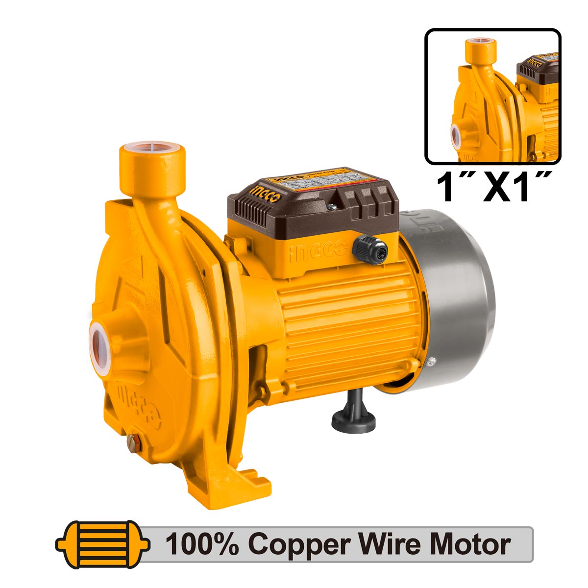 CPM15008 - INGCO POMPE CENTRIFUGE 1500W 2HP AU MAROC [CPM15008] — pompe INGCO — Maroc — — vue principale