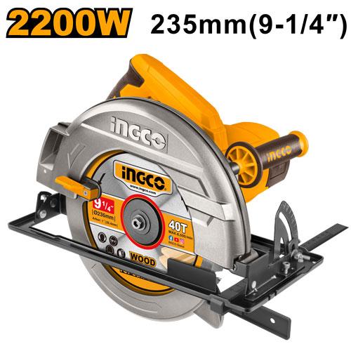 CS23522 - INGCO SCIE CIRCULAIRE 235MM 2200W INGCO AU MAROC [CS23522] — scie INGCO — Maroc —