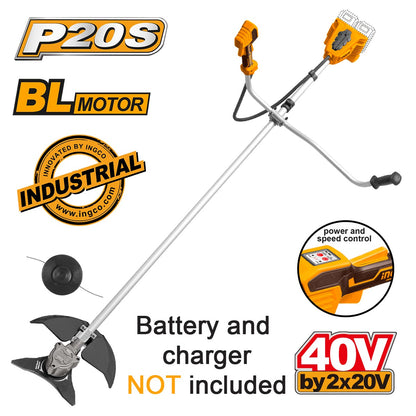 CSTLI20018 - P20S 20V/40V Tondeuse à gazon sans fil / Coupe-bordures à moteur sans balais CSTLI20018 — outil INGCO — Maroc — — vue principale