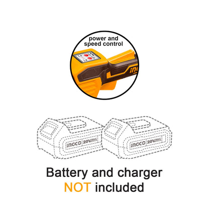 CSTLI20018 - P20S 20V/40V Tondeuse à gazon sans fil / Coupe-bordures à moteur sans balais CSTLI20018 — outil INGCO — Maroc — — vue 2
