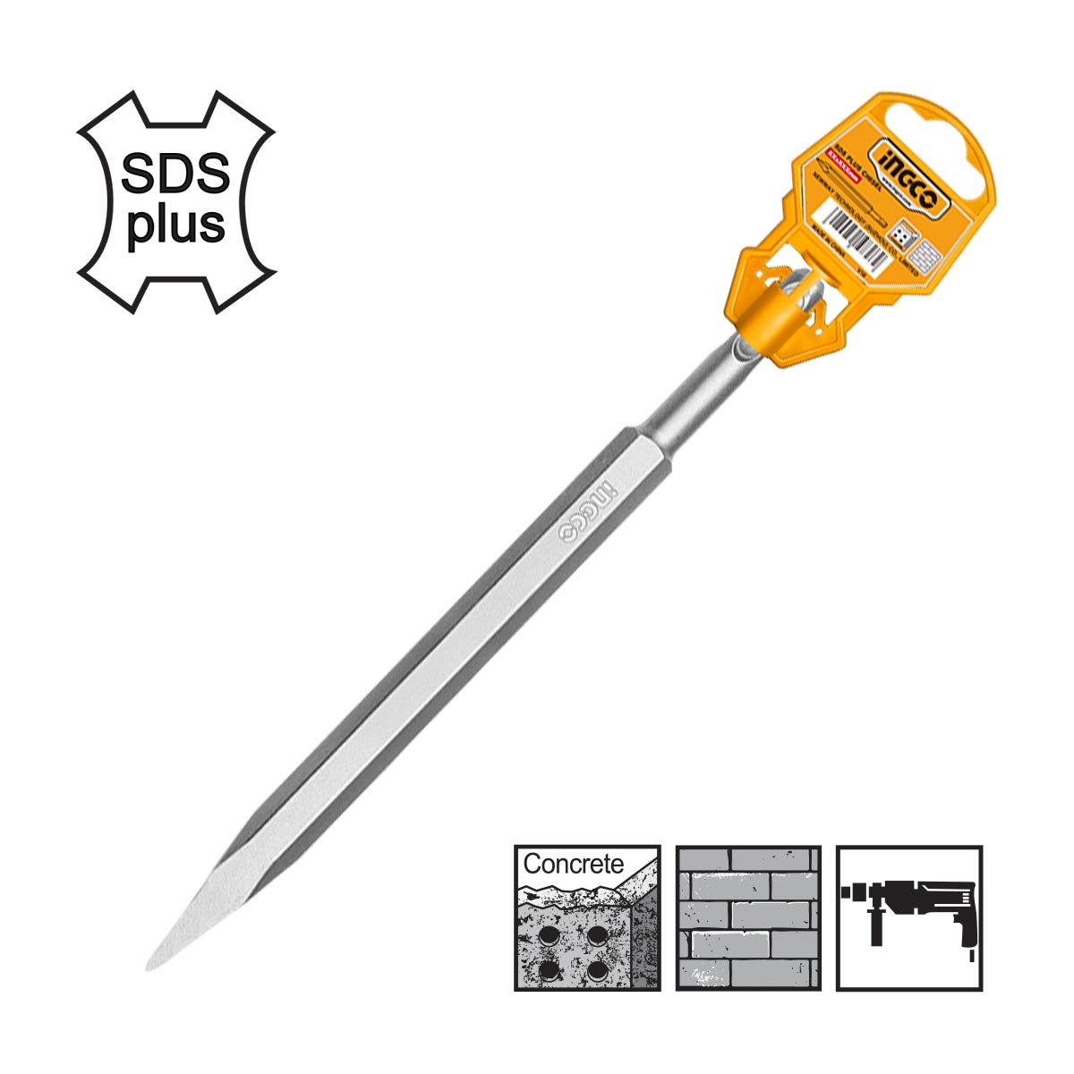 DBC0112501 - INGCO BURIN POINTU SDS PLUS AU MAROC [DBC0112501] — outil INGCO — Maroc — — vue 2