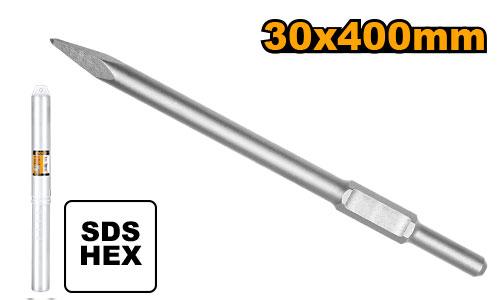 DBC0314101 - INGCO BURIN HEXAGONAL POINTU 30X410MM PDB17018/17008 AU MAROC [DBC0314101] — outil INGCO — Maroc —