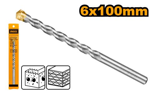 DBM111061 - INGCO FORET A BETON 6X100MM AU MAROC [DBM111061] — foret INGCO — Maroc —