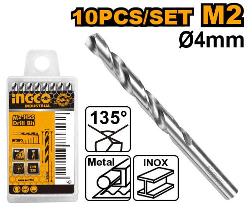 DBT1110401 - INGCO FORET 4.0MM HSS M2 AU MAROC [DBT1110401] — foret INGCO — Maroc —