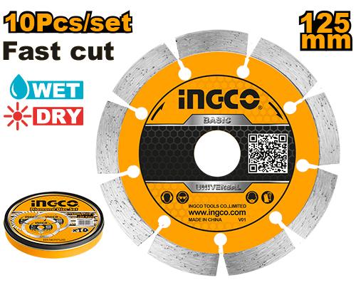 DMD011252M - INGCO DISQUE DIAMAND 125MM AU MAROC [DMD011252M] — disque accessoire INGCO — Maroc —