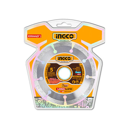 DMD011254 - INGCO DISQUE DIAMANT 125X22.2MM FOR WLC15008 AU MAROC [DMD011254] — disque accessoire INGCO — Maroc — — vue 2
