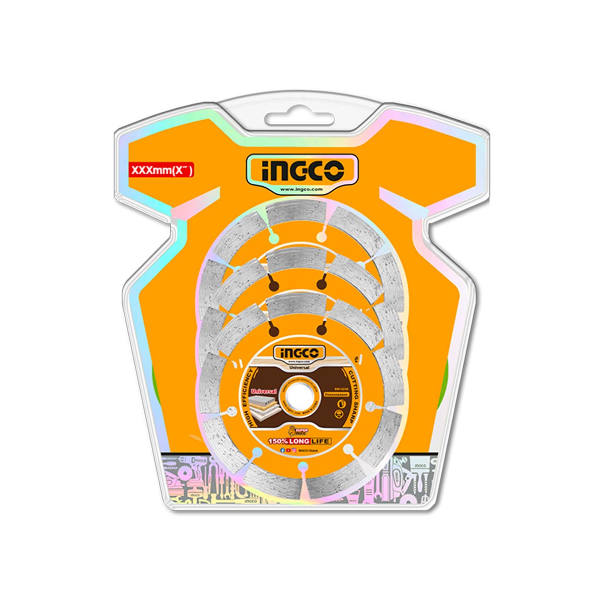 DMD012308 - INGCO JEU DE 3 DISQUE DIAMANT 230X22,2MM AU MAROC [DMD012308] — disque accessoire INGCO — Maroc — — vue 3