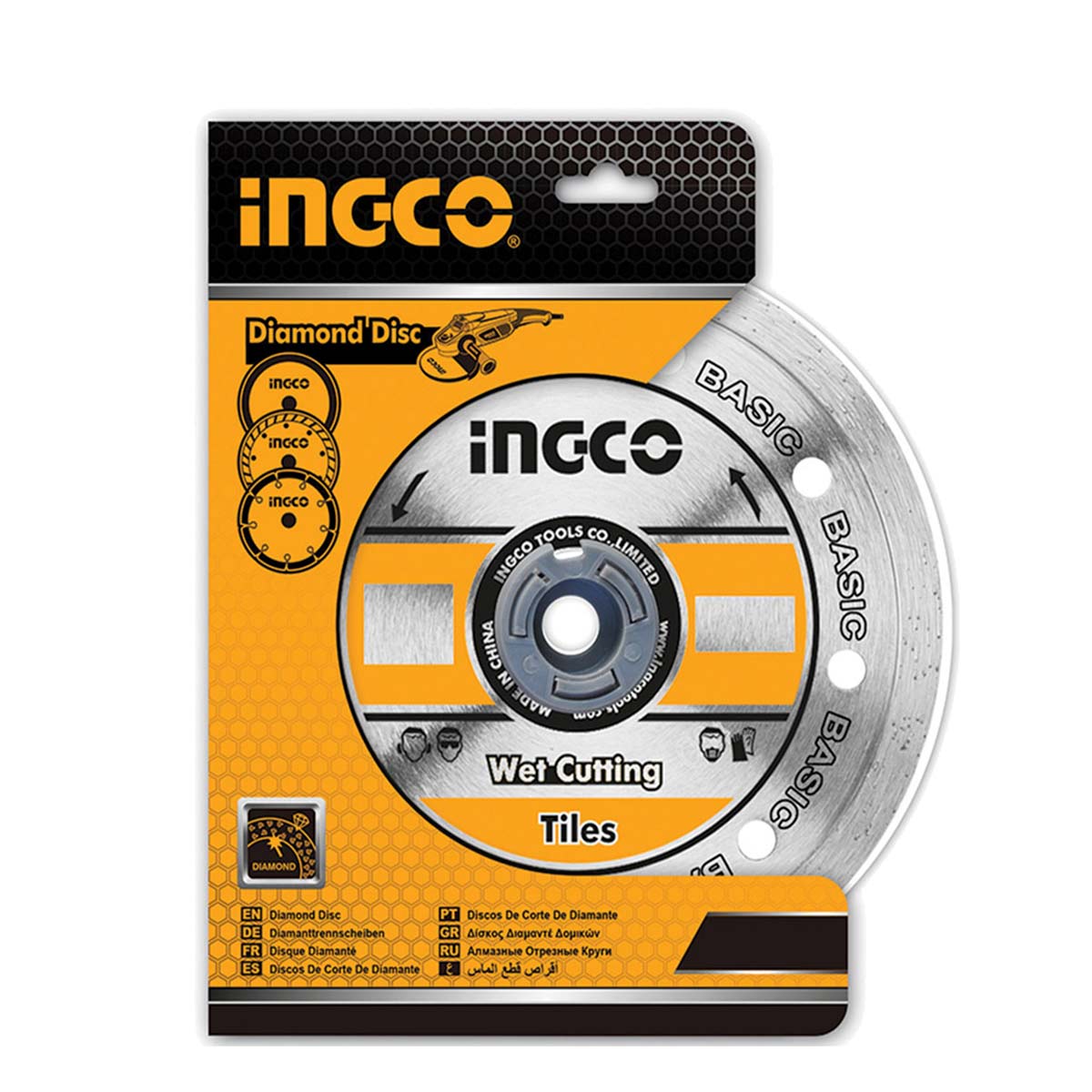 DMD021152 - INGCO DISQUE DIAMANT A EAU 115MM AU MAROC [DMD021152] — disque accessoire INGCO — Maroc — — vue 2