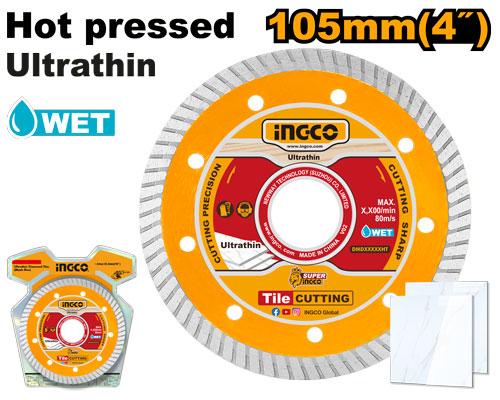 DMD031051HT - INGCO DISQUE DIAMAND ULTRA FIN 105MM AU MAROC [DMD031051HT] — disque accessoire INGCO — Maroc —