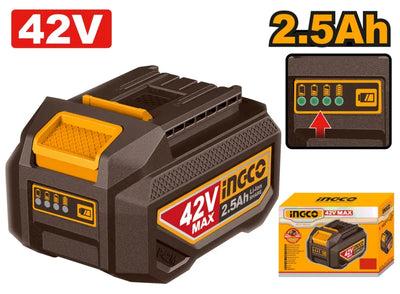 INGCO BATTERIE LITHIUM-ION 2,5AH 42V AU MAROC [FBLI42251]