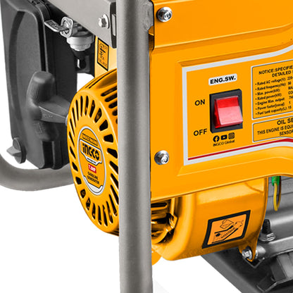 GE30005 - INGCO GENERATEUR A ESSENCE 3KVA 15L AU MAROC [GE30005] — groupe électrogène INGCO — Maroc — — vue 4
