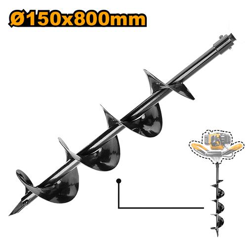 Sabot de forage INGCO 150mm 80cm accessoire perforateur — 279dh — outillagemaroc.com
