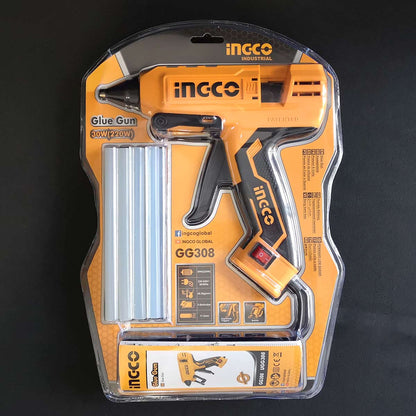 GG308 - INGCO PISTOLET A COLLE 30W(220W) + 8 BATONNETS DE COLLE AU MAROC [GG308] — outil INGCO — Maroc — — vue 3