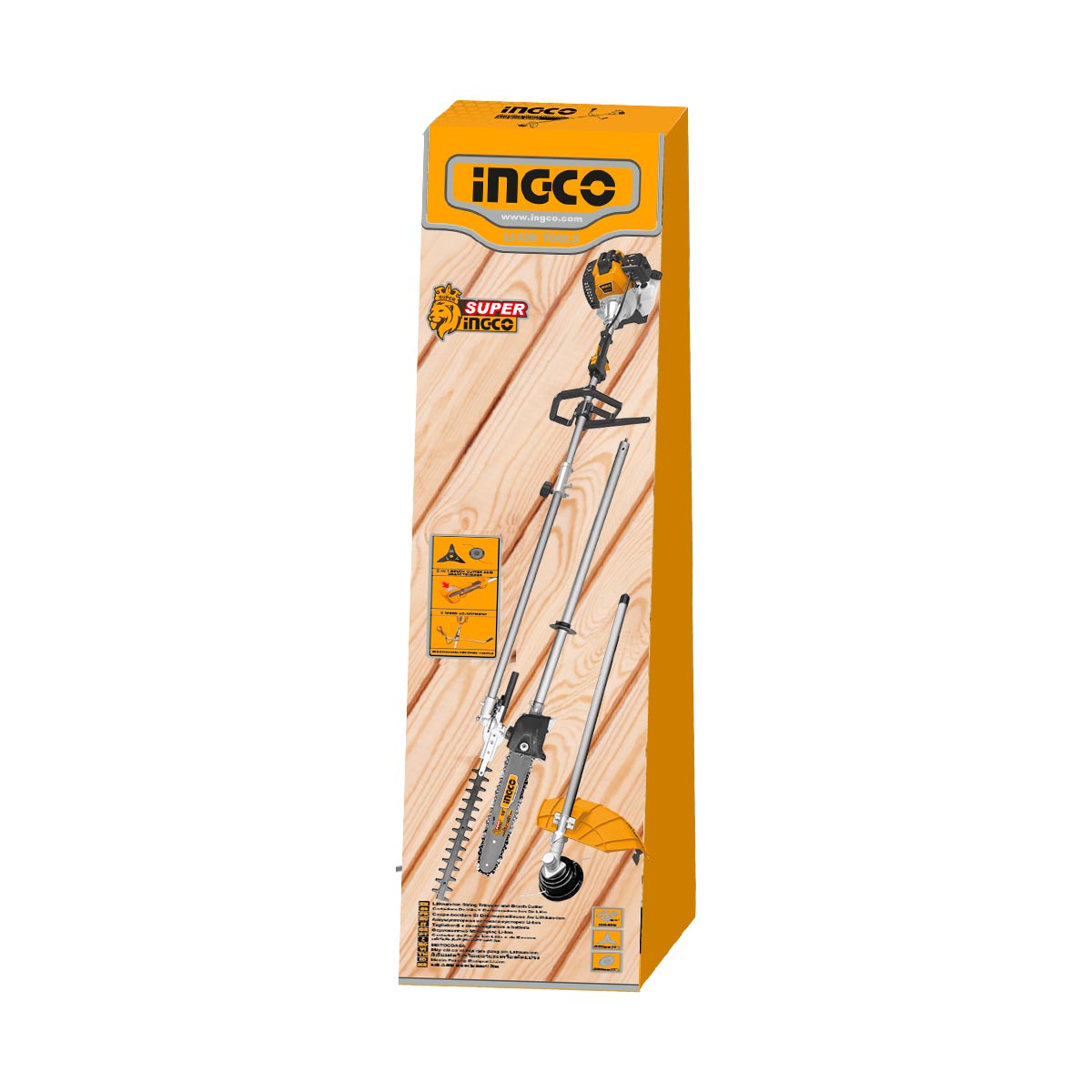 GMT55231 - INGCO TAILLE-HAIE MULTIFONCTION À ESSENCE 4 EN 1 AU MAROC [GMT55231] — outil INGCO — Maroc — — vue 3