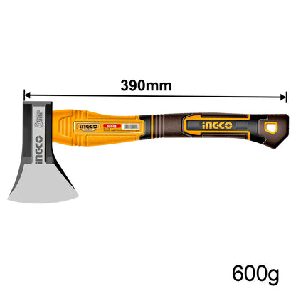 HAX081600 - INGCO HÂCHE 600G 390MM À TÊTE FORGÉE SI AU MAROC [HAX081600] — outil INGCO — Maroc — — vue 2