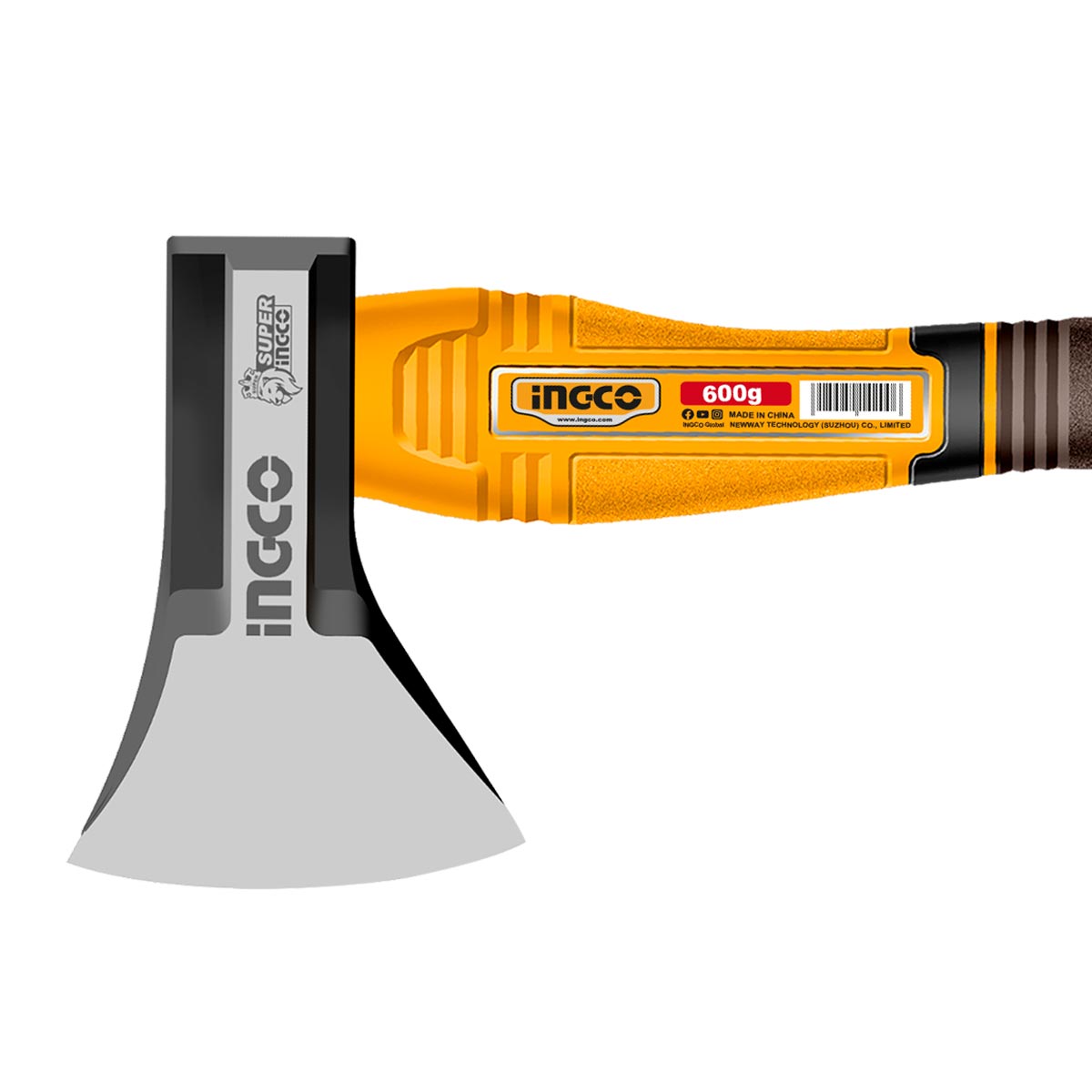 HAX081600 - INGCO HÂCHE 600G 390MM À TÊTE FORGÉE SI AU MAROC [HAX081600] — outil INGCO — Maroc — — vue 3