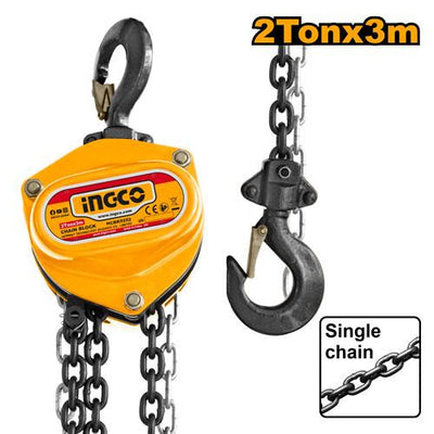 INGCO BLOC DE CHAINE 2 TONNE AU MAROC [HCBK0202]