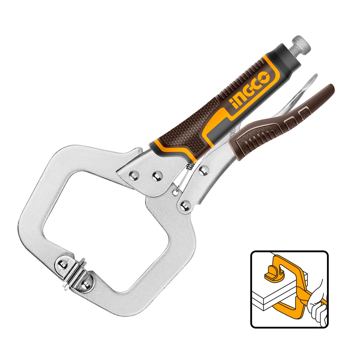 HCCLW0211 - INGCO PINCE-ETAU COL DE CYGNE 280MM AU MAROC [HCCLW0211] — outil INGCO — Maroc — — vue principale