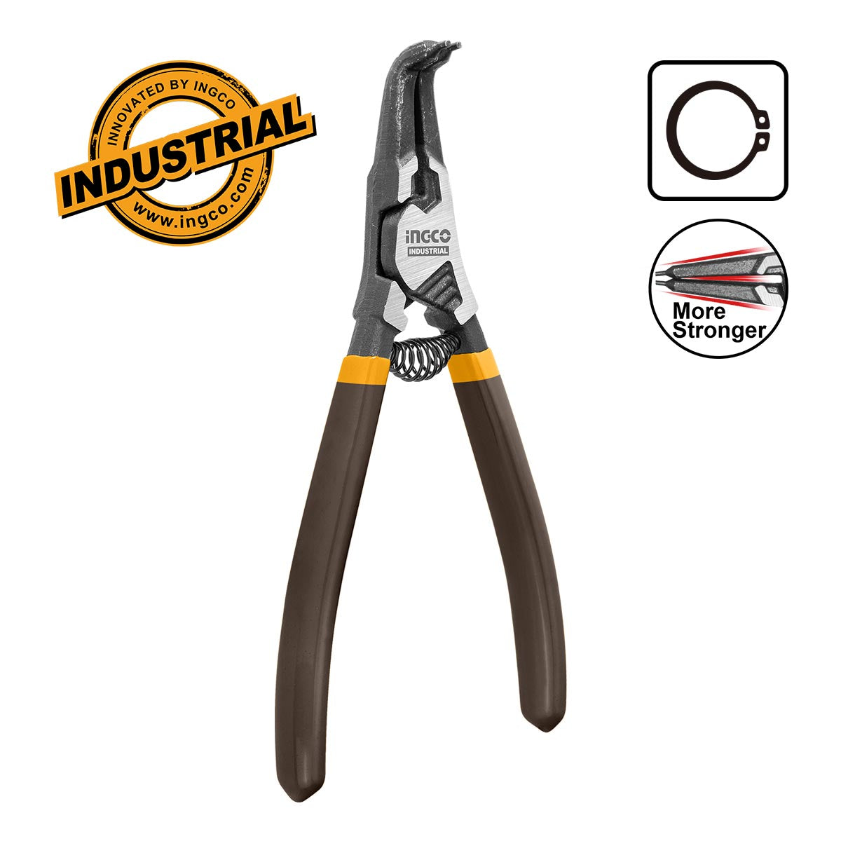 HCCP261802 - INGCO PINCE CIRCLIPS EXTERIEUR A TETE COURBEE 180MM AU MAROC [HCCP261802] — outil INGCO — Maroc — — vue principale