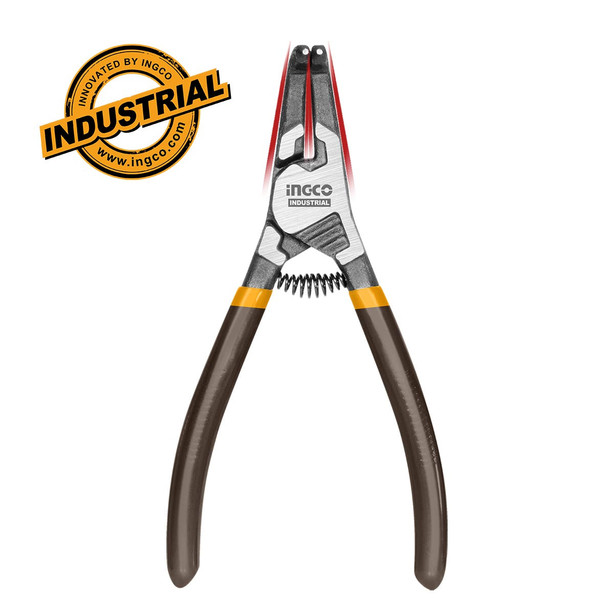 HCCP261802 - INGCO PINCE CIRCLIPS EXTERIEUR A TETE COURBEE 180MM AU MAROC [HCCP261802] — outil INGCO — Maroc — — vue 2