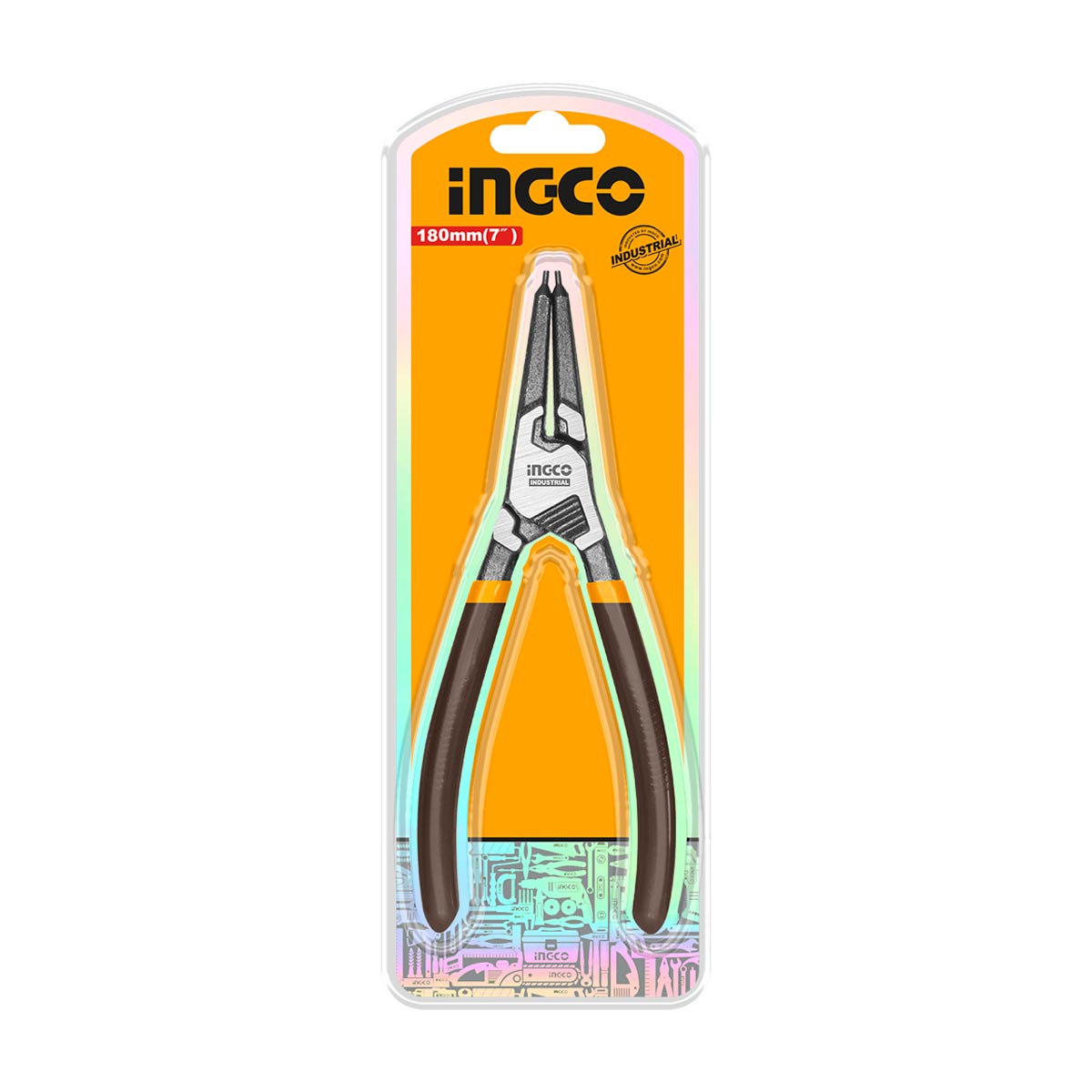 HCCP261803 - INGCO PINCE CIRCLIPS INTERIEUR À TÊTE DROITE 180MM AU MAROC [HCCP261803] — outil INGCO — Maroc — — vue 3