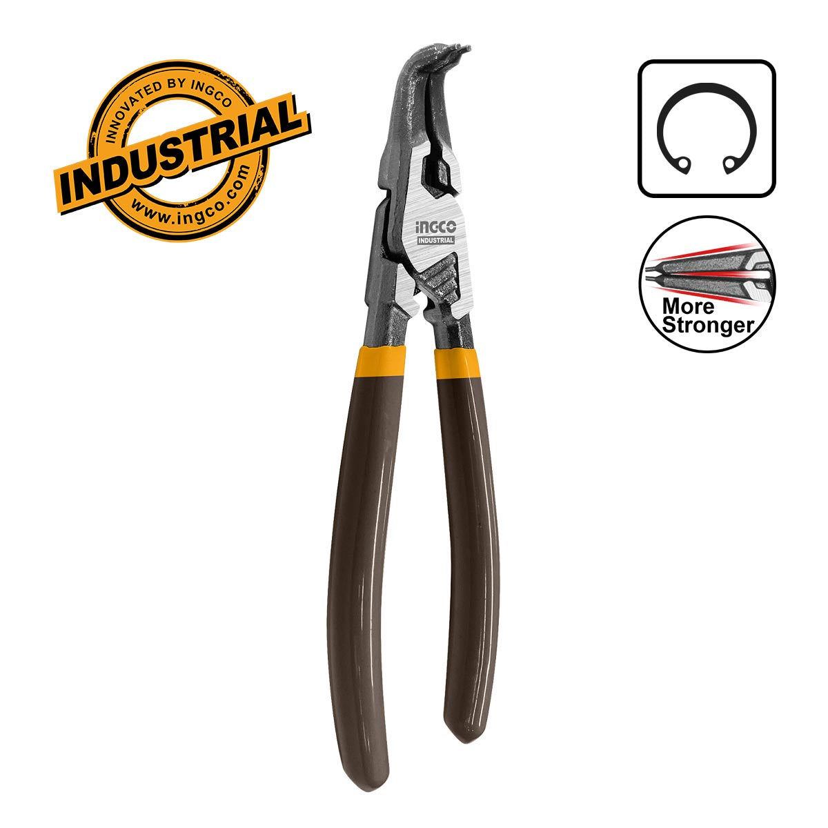 HCCP261804 - INGCO PINCE CIRCLIPS INTERIEUR A TETE COURBEE 180MM AU MAROC [HCCP261804] — outil INGCO — Maroc — — vue principale