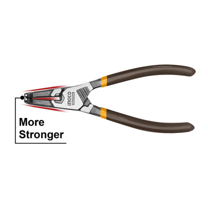 HCCP261804 - INGCO PINCE CIRCLIPS INTERIEUR A TETE COURBEE 180MM AU MAROC [HCCP261804] — outil INGCO — Maroc — — vue 2