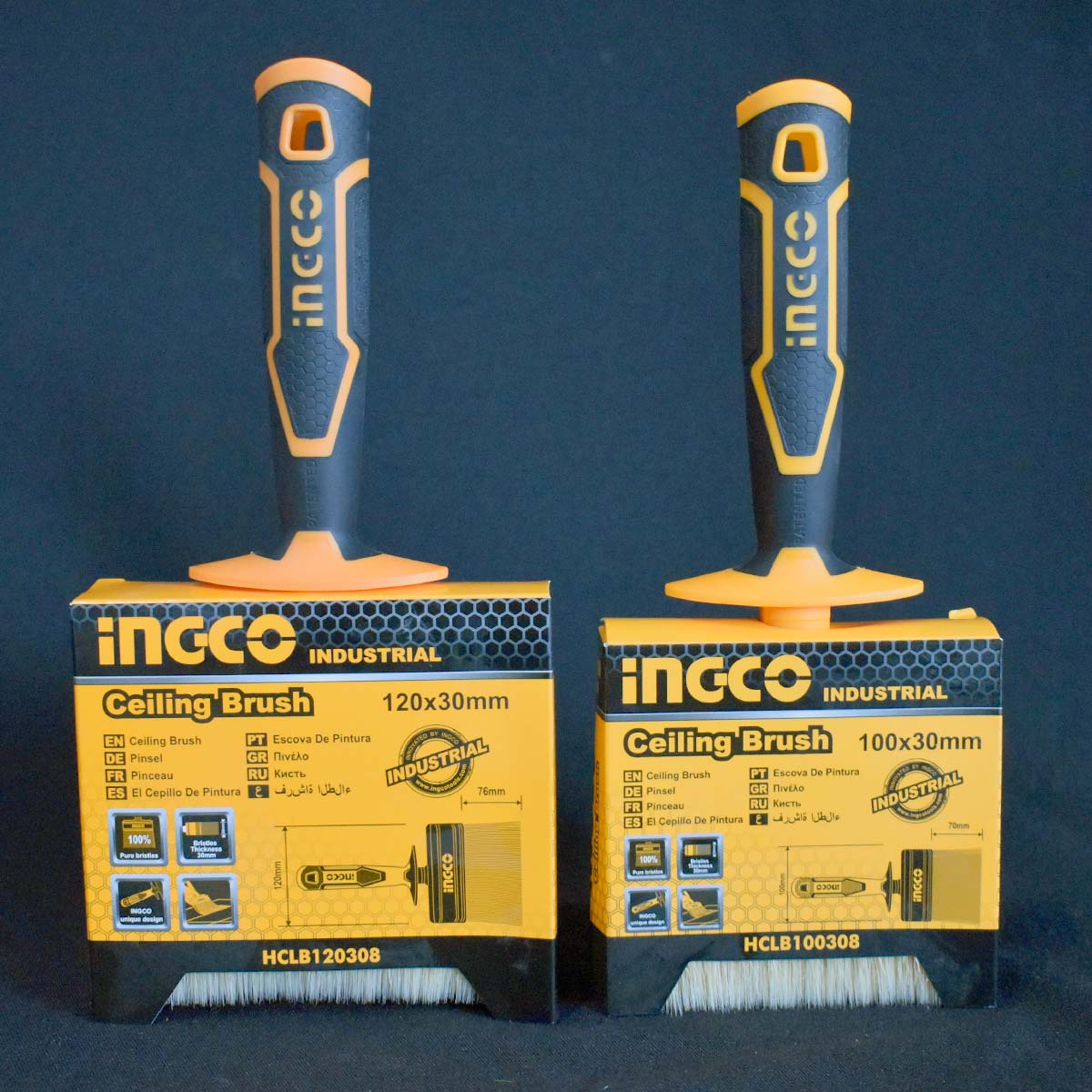 HCLB100308 - INGCO PINCEAU LR DES POILS: 100MM AU MAROC [HCLB100308] — outil INGCO — Maroc — — vue 8